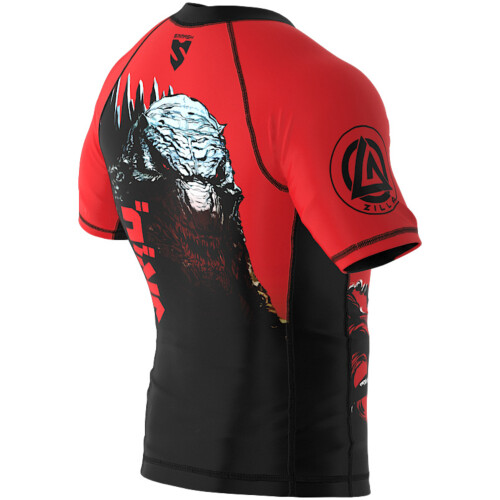 Rashguard MMA z krótkim rękawem dziecięcy SMMASH ZILLA