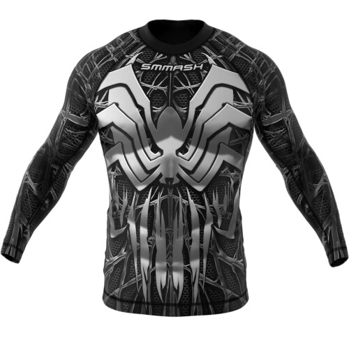 Rashguard MMA z długim rękawem męski SMMASH VENOMOUS