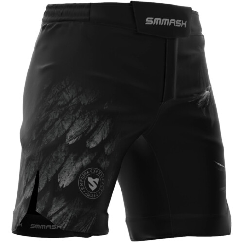 Spodenki MMA treningowe ultra lekkie PRO męskie SMMASH RAVEN