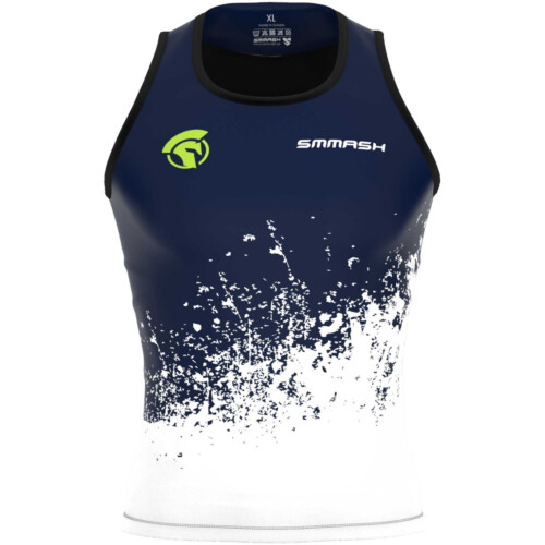 Tank top kompresyjny męski SMMASH OCR LEGION NEON GREEN