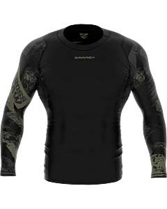 MĘSKA KOSZULKA KOMPRESYJNA Z DŁUGIM RĘKAWEM