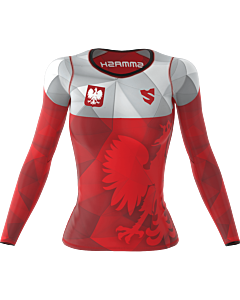  DAMSKA KOSZULKA KOMPRESYJNA Z DŁUGIM RĘKAWEM