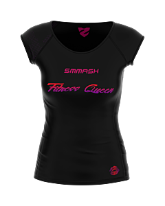 DAMSKA KOSZULKA TRENINGOWA Z KRÓTKIM RĘKAWEM