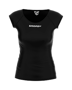 DAMSKA KOSZULKA TRENINGOWA Z KRÓTKIM RĘKAWEM