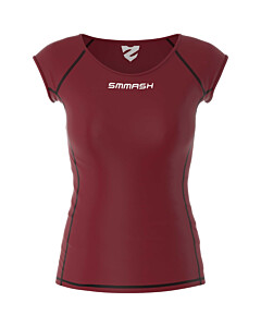 DAMSKA KOSZULKA TRENINGOWA Z KRÓTKIM RĘKAWEM