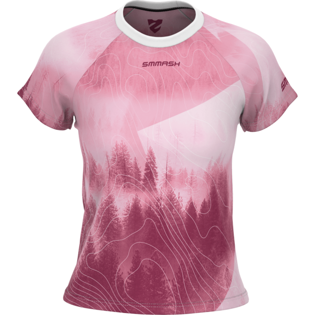 DAMSKA LUŹNA KOSZULKA TECHNICZNA Z KRÓTKIM RĘKAWEM