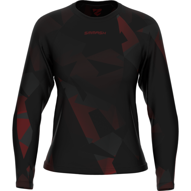 DAMSKA LUŹNA KOSZULKA TECHNICZNA Z DŁUGIM RĘKAWEM