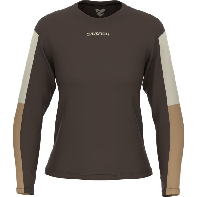 DAMSKA LUŹNA KOSZULKA TECHNICZNA Z DŁUGIM RĘKAWEM