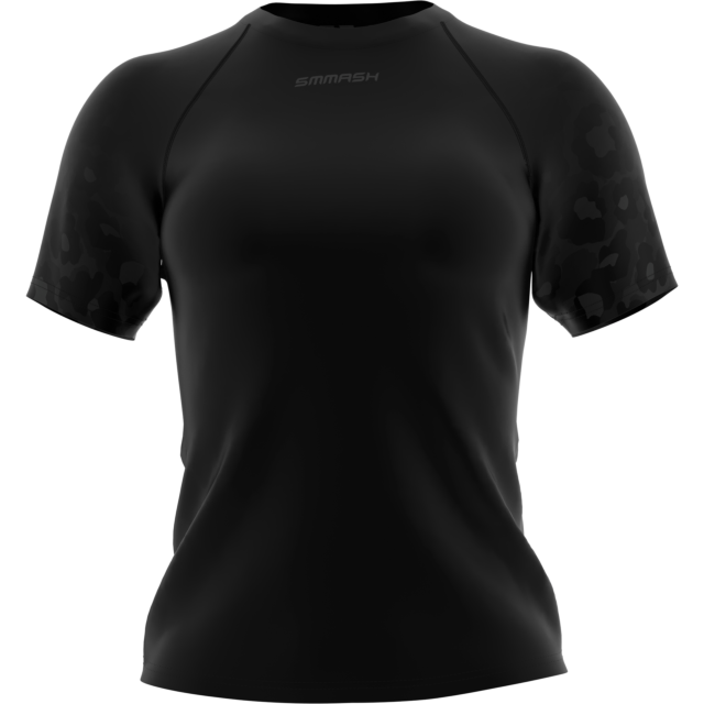 DAMSKA LUŹNA KOSZULKA TRENINGOWA Z KRÓTKIM RĘKAWEM