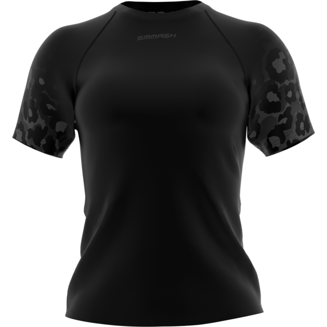 DAMSKA LUŹNA KOSZULKA TRENINGOWA Z KRÓTKIM RĘKAWEM