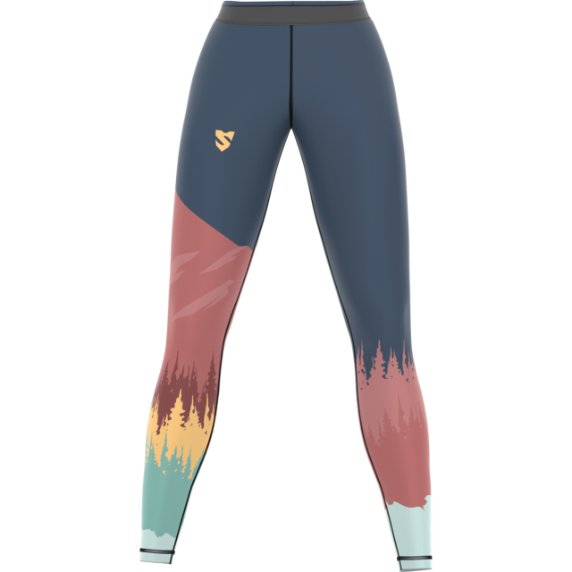 DAMSKIE DŁUGIE LEGGINSY DO BIEGANIA