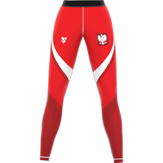 DAMSKIE DŁUGIE LEGGINSY DO BIEGANIA