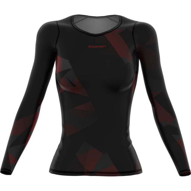 DAMSKA KOSZULKA KOMPRESYJNA Z DŁUGIM RĘKAWEM