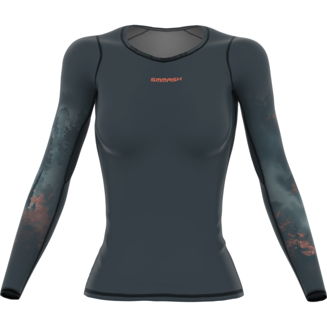 DAMSKA KOSZULKA KOMPRESYJNA Z DŁUGIM RĘKAWEM