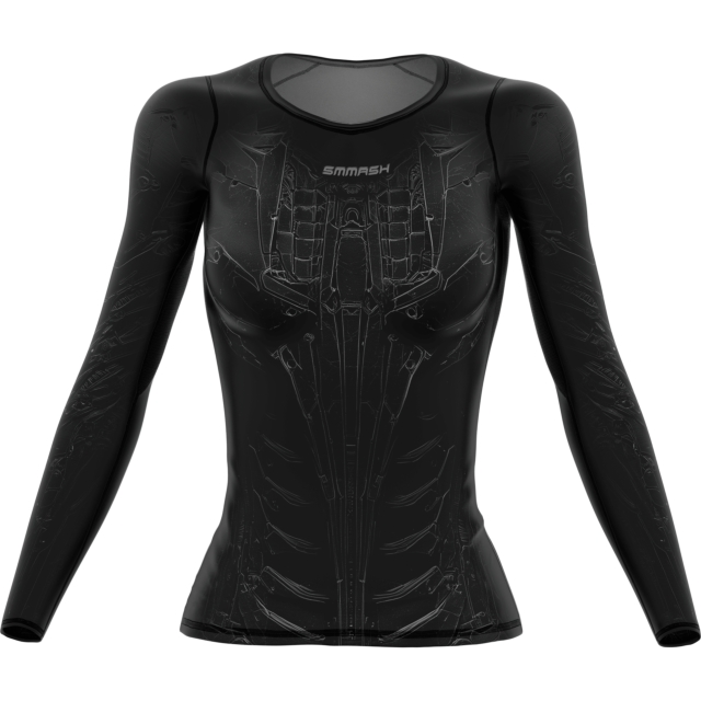  DAMSKA KOSZULKA KOMPRESYJNA Z DŁUGIM RĘKAWEM