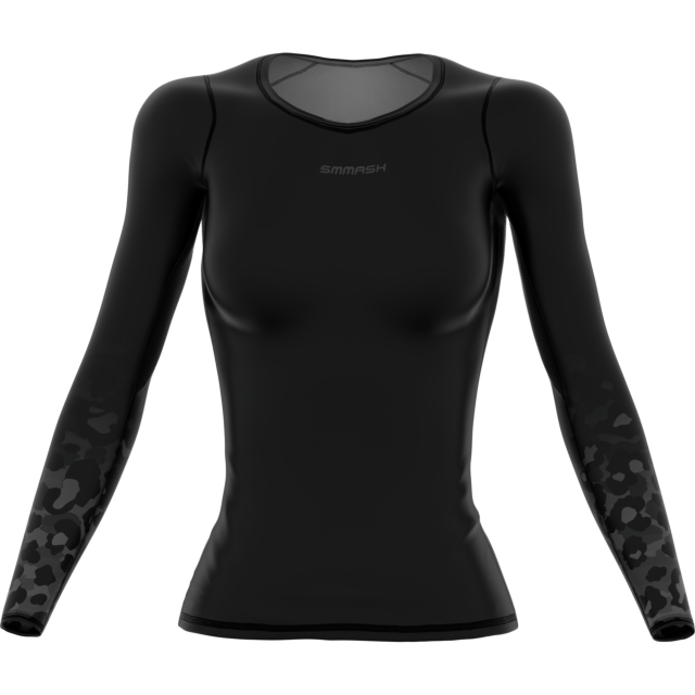 DAMSKA KOSZULKA KOMPRESYJNA Z DŁUGIM RĘKAWEM