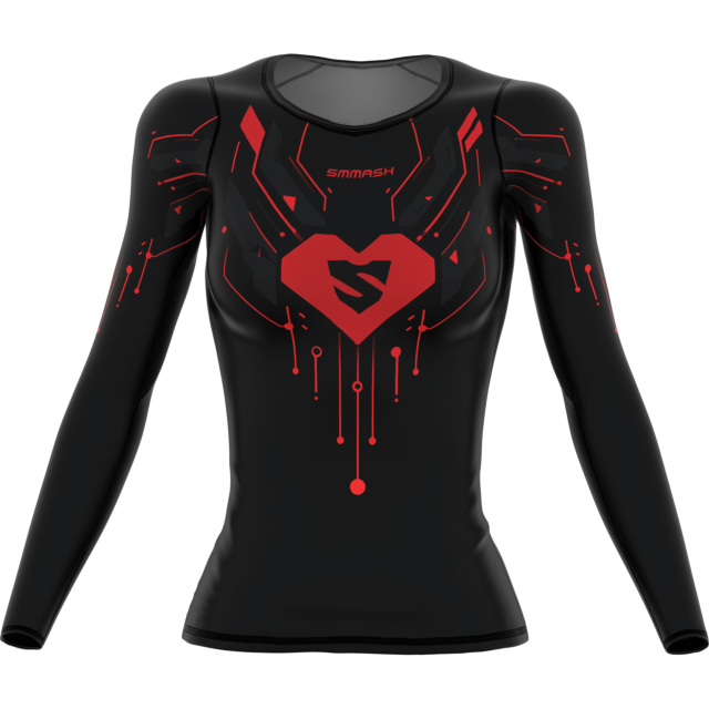DAMSKA KOSZULKA KOMPRESYJNA Z DŁUGIM RĘKAWEM