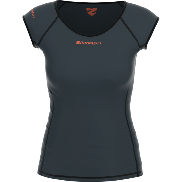 DAMSKA KOSZULKA TRENINGOWA Z KRÓTKIM RĘKAWEM