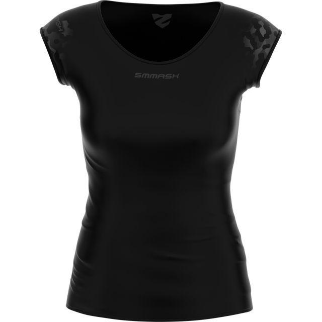 DAMSKA KOSZULKA TRENINGOWA Z KRÓTKIM RĘKAWEM