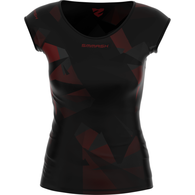 DAMSKA KOSZULKA TRENINGOWA Z KRÓTKIM RĘKAWEM