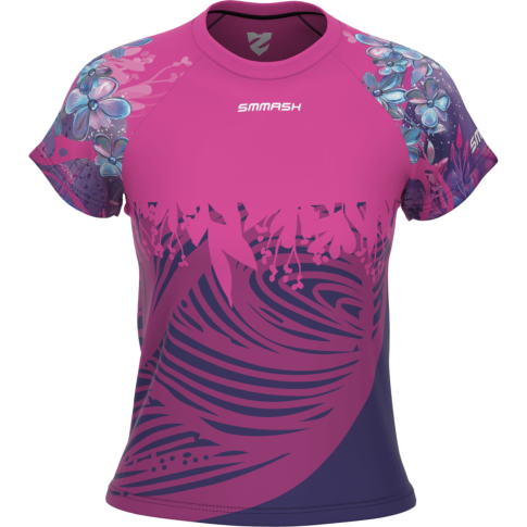 DAMSKA LUŹNA KOSZULKA TECHNICZNA Z KR&Oacute;TKIM RĘKAWEM