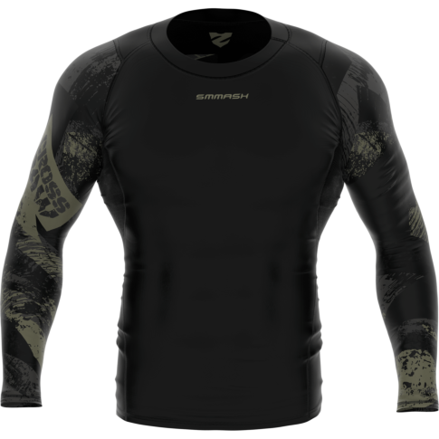 MĘSKA KOSZULKA KOMPRESYJNA Z DŁUGIM RĘKAWEM