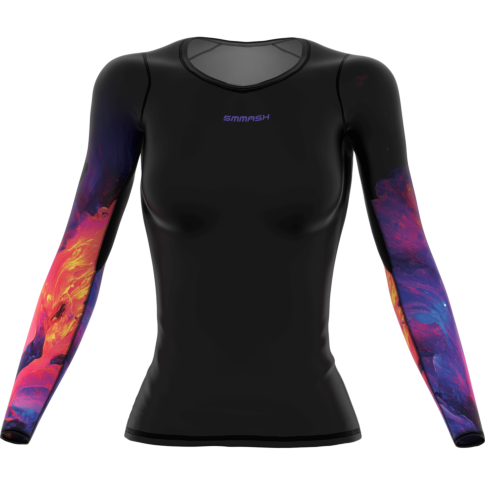  DAMSKA KOSZULKA KOMPRESYJNA Z DŁUGIM RĘKAWEM