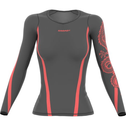  DAMSKA KOSZULKA KOMPRESYJNA Z DŁUGIM RĘKAWEM