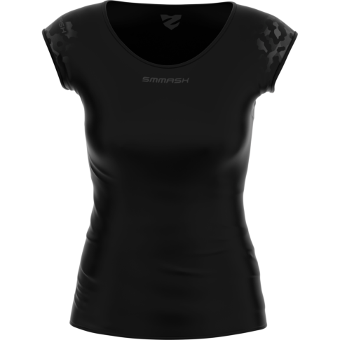 DAMSKA KOSZULKA TRENINGOWA Z KRÓTKIM RĘKAWEM