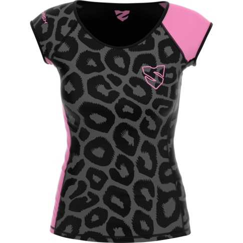 DAMSKA KOSZULKA TRENINGOWA Z KR&Oacute;TKIM RĘKAWEM