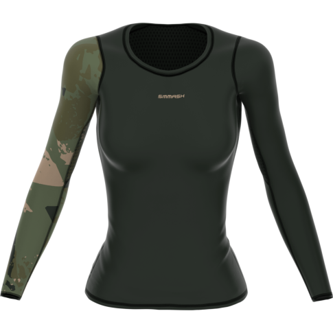 KOSZULKA KOMPRESYJNA Z DŁUGIM RĘKAWEM MESH PRO