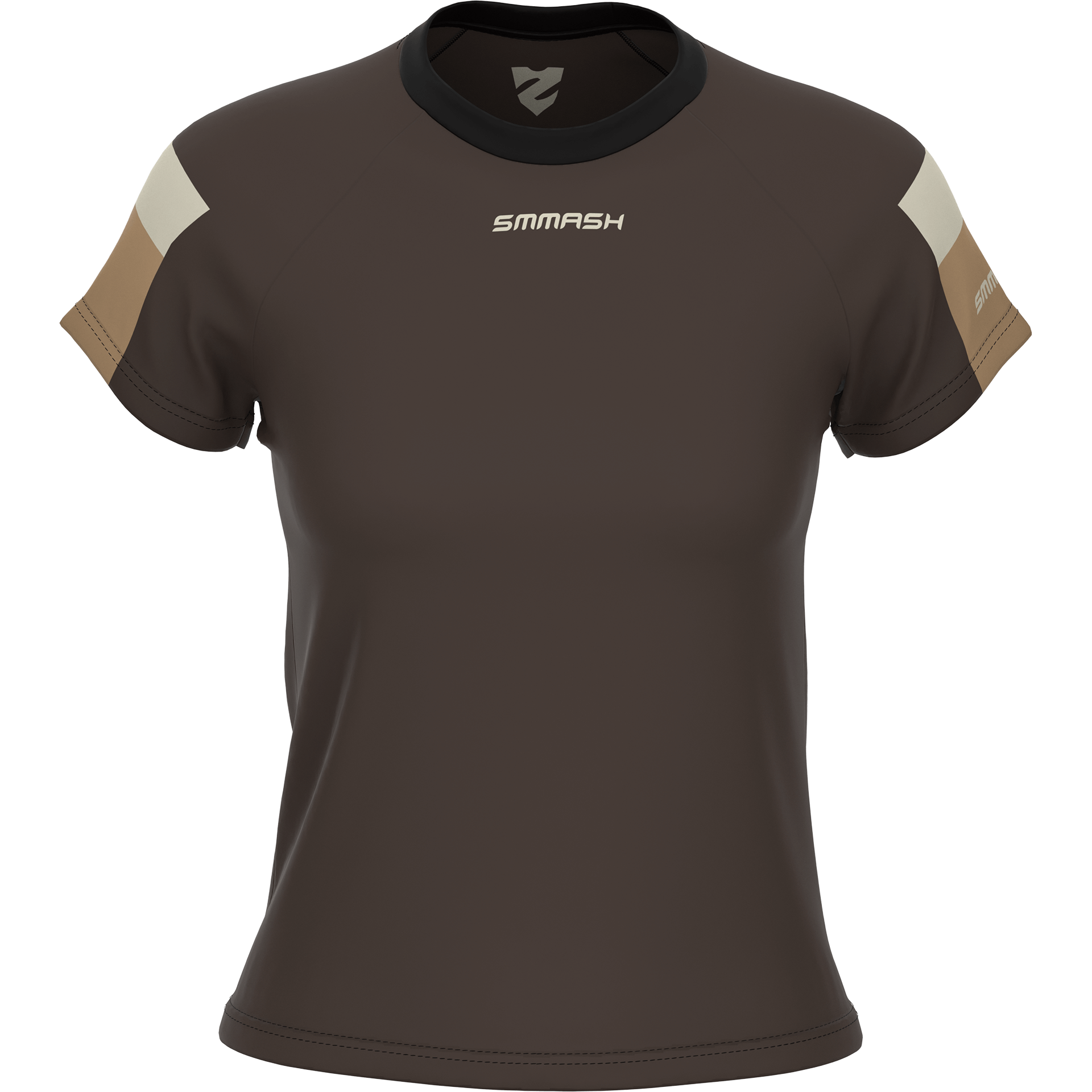 DAMSKA LUŹNA KOSZULKA TECHNICZNA Z KRÓTKIM RĘKAWEM SATIN BURN