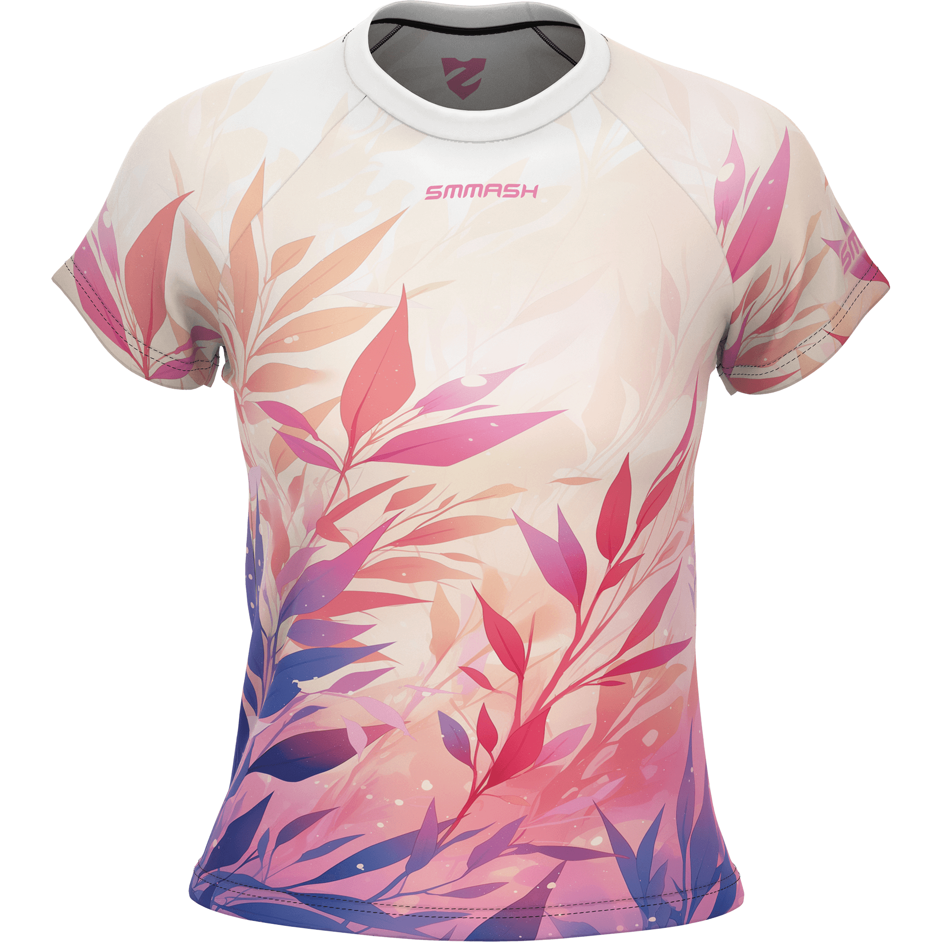 DAMSKA LUŹNA KOSZULKA TECHNICZNA Z KRÓTKIM RĘKAWEM BLASK