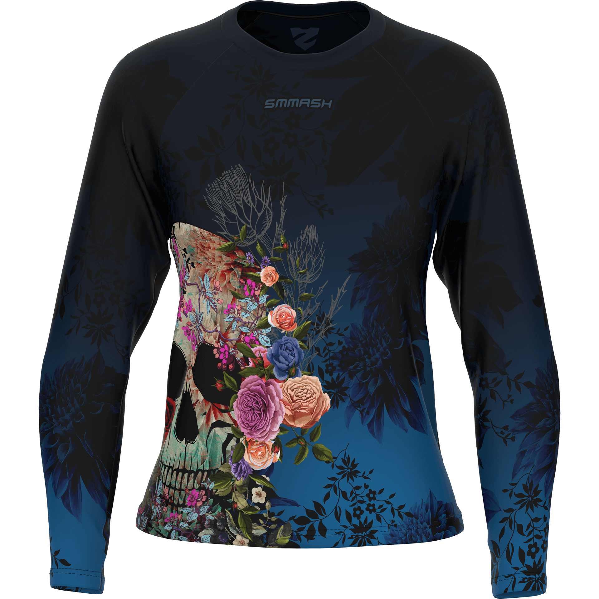 DAMSKA LUŹNA KOSZULKA TECHNICZNA Z DŁUGIM RĘKAWEM MUERTE