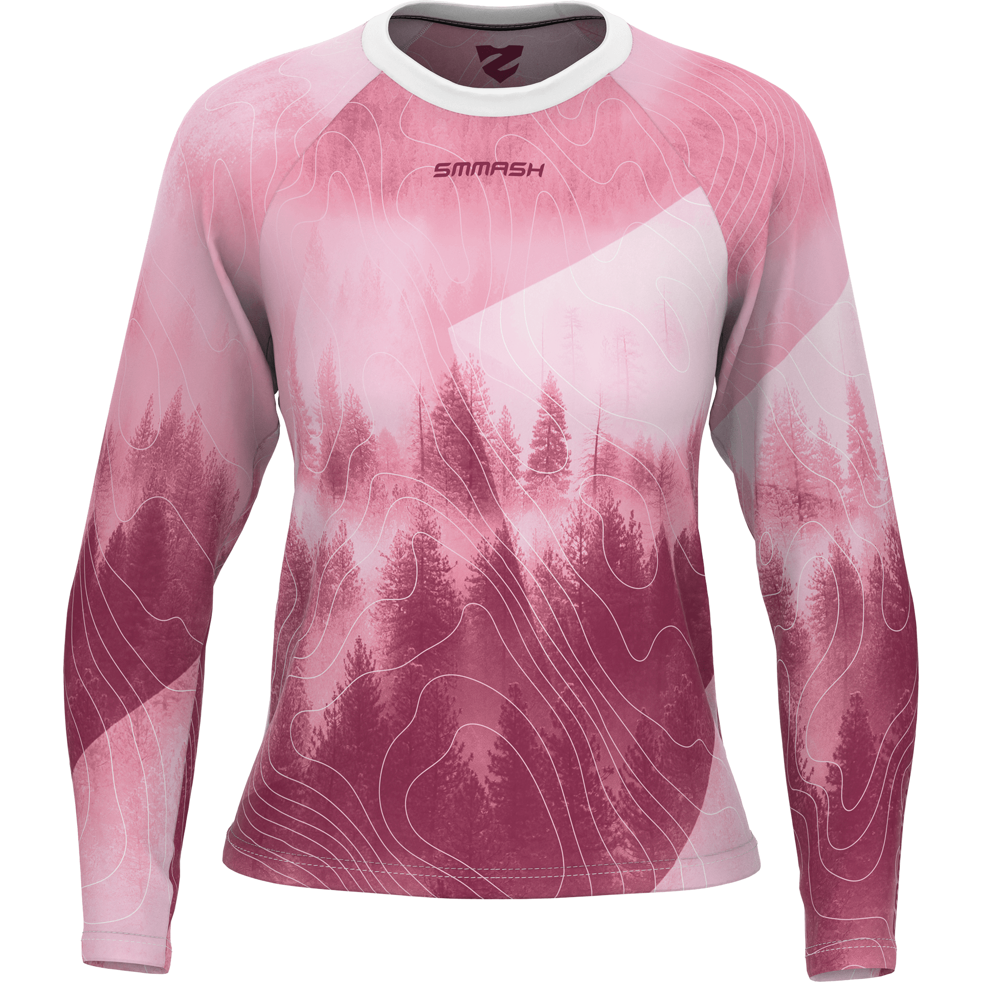 DAMSKA LUŹNA KOSZULKA TECHNICZNA Z DŁUGIM RĘKAWEM TRAIL