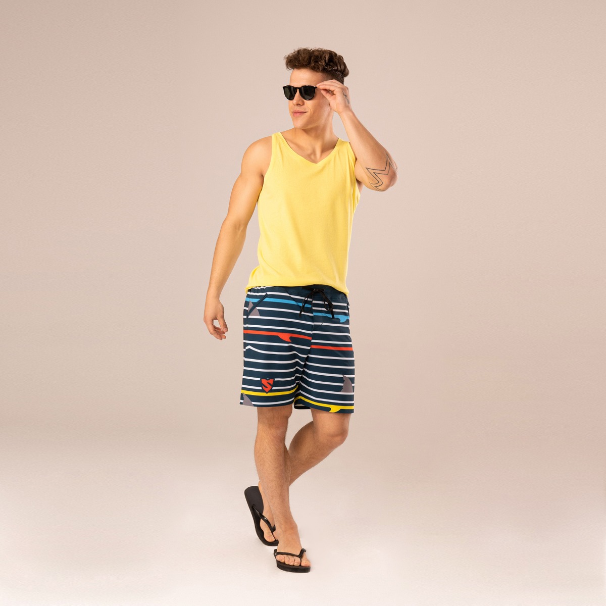 BOARDSHORTY MĘSKIE FINS
