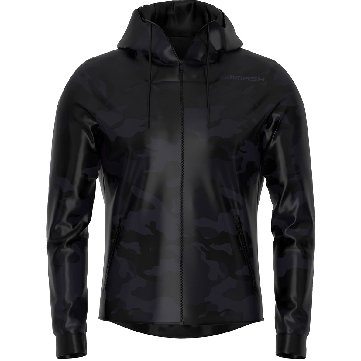 Czarna Męska Bluza Sportowa Rozpinana HIDE