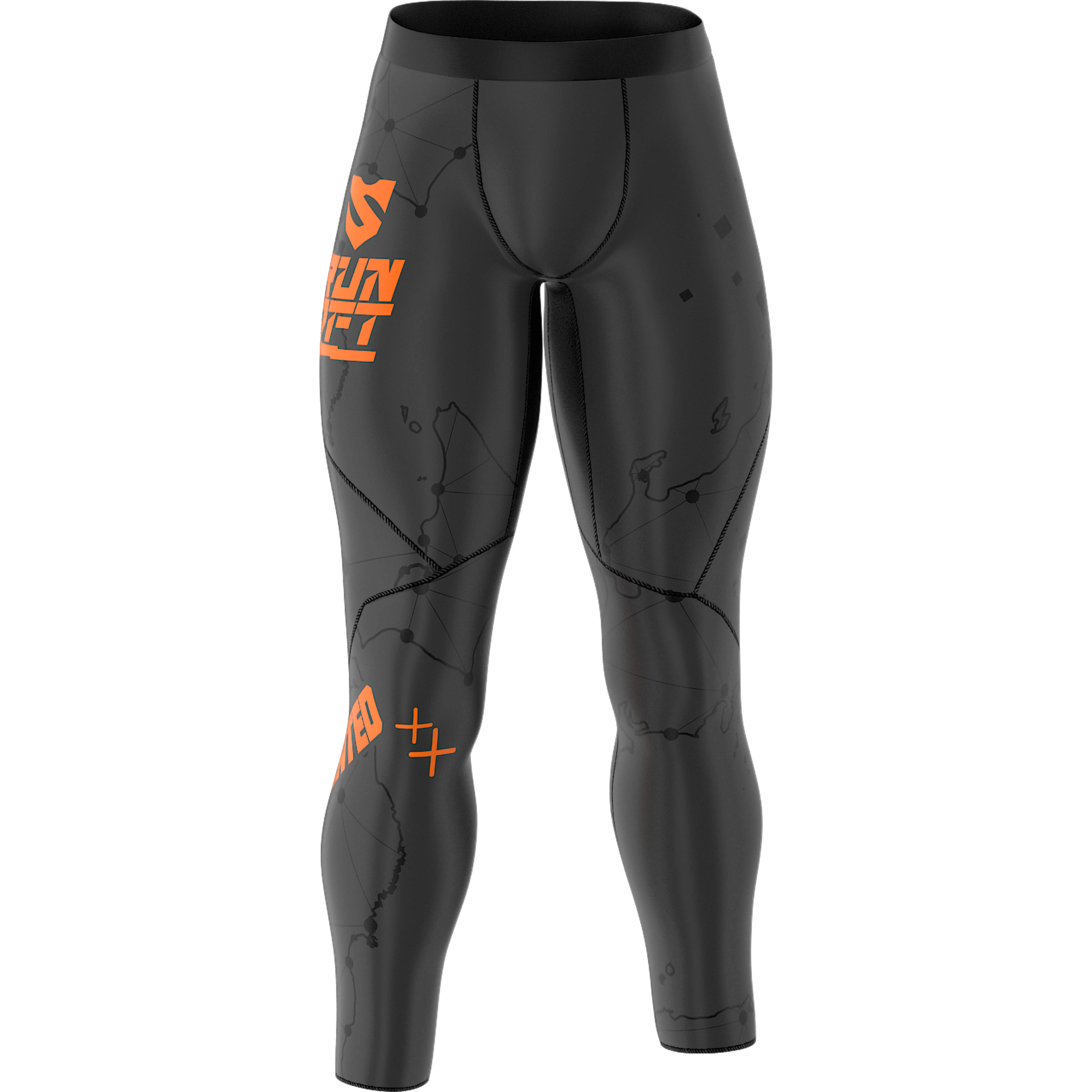 Sportowe Legginsy Treningowe RUNDEFEATED