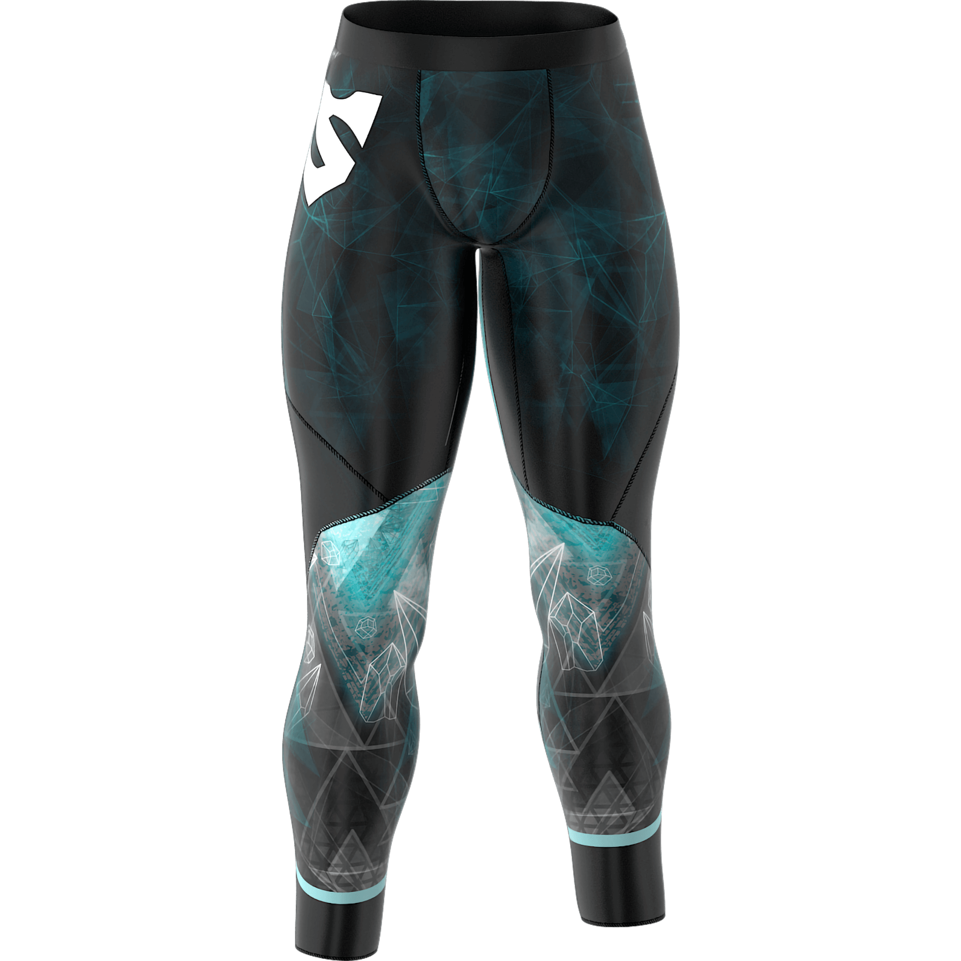 Męskie Legginsy Treningowe GALAXY