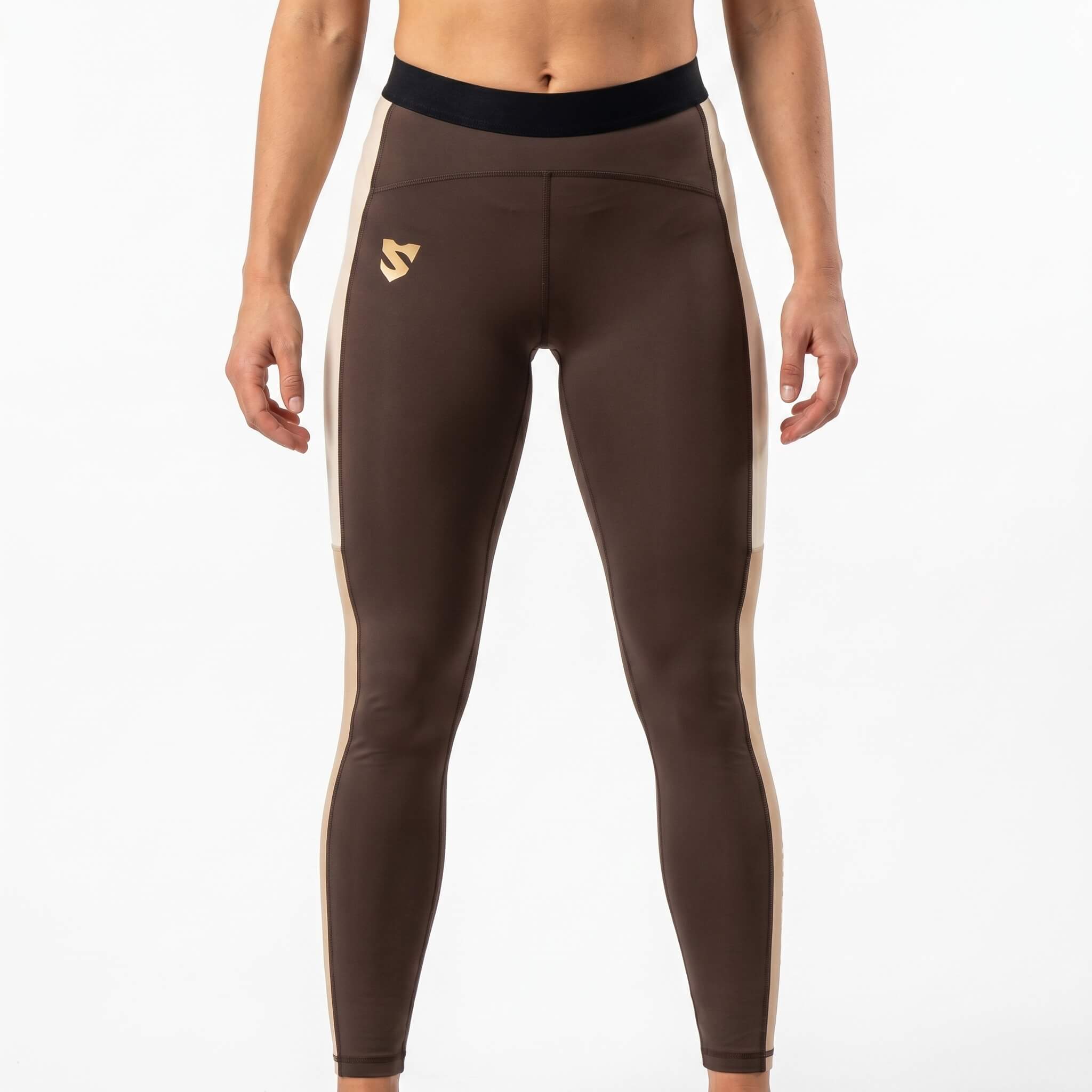 DŁUGIE LEGINSY PUSH UP SATIN BURN