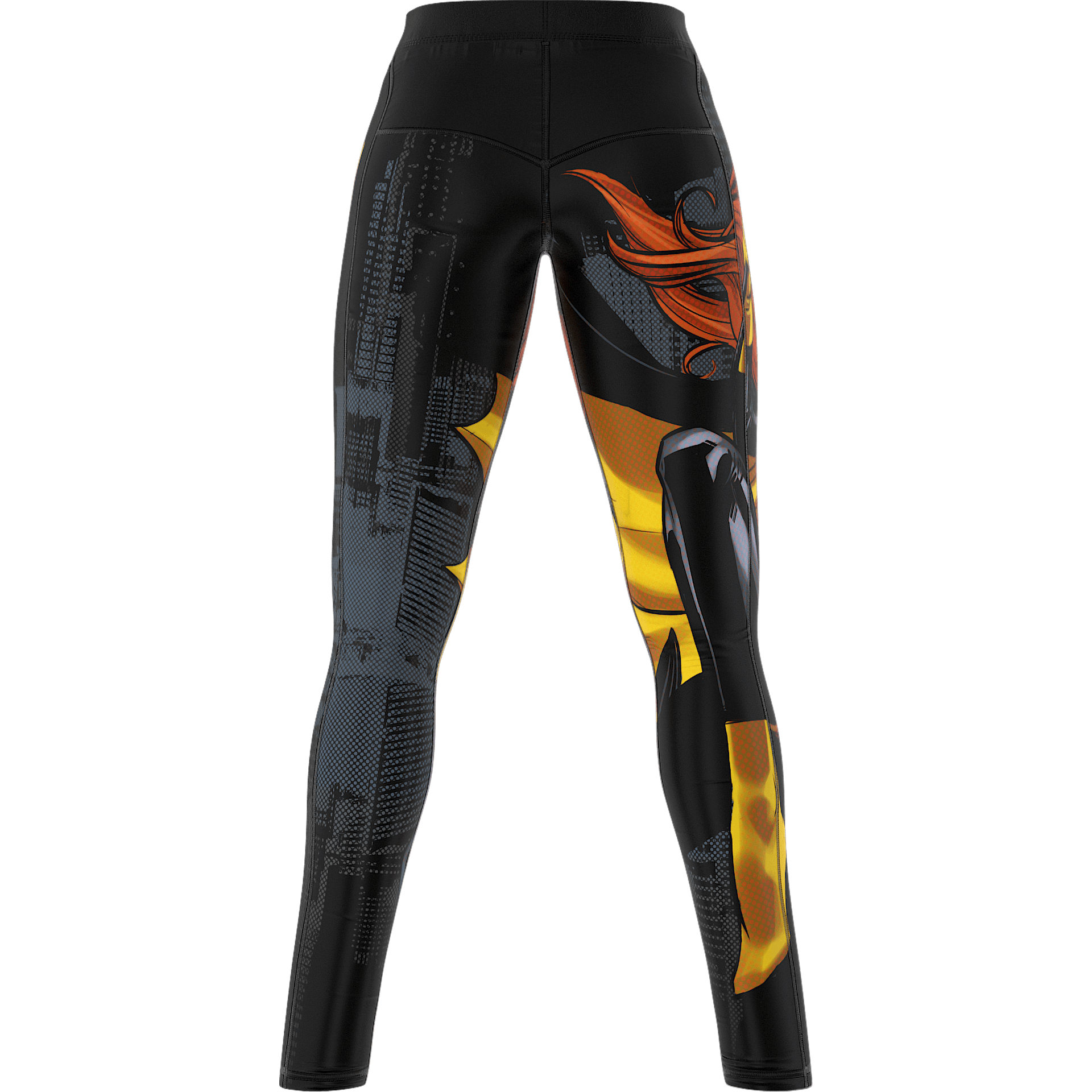 Sportowe Legginsy Damskie Z Motywem Graficznym BATCAT