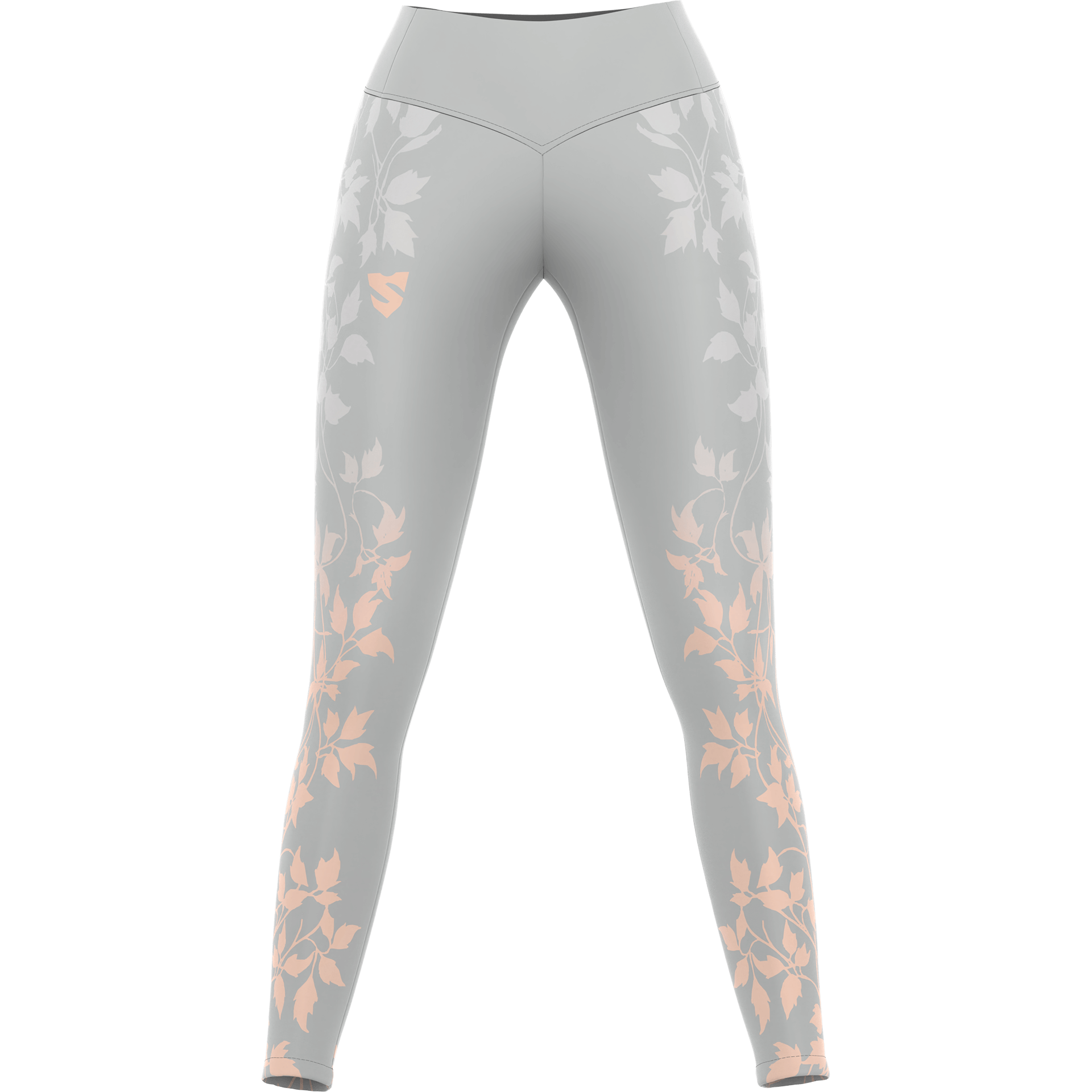 Damskie legginsy fitness z wysokim stanem Vine Smmash VINE