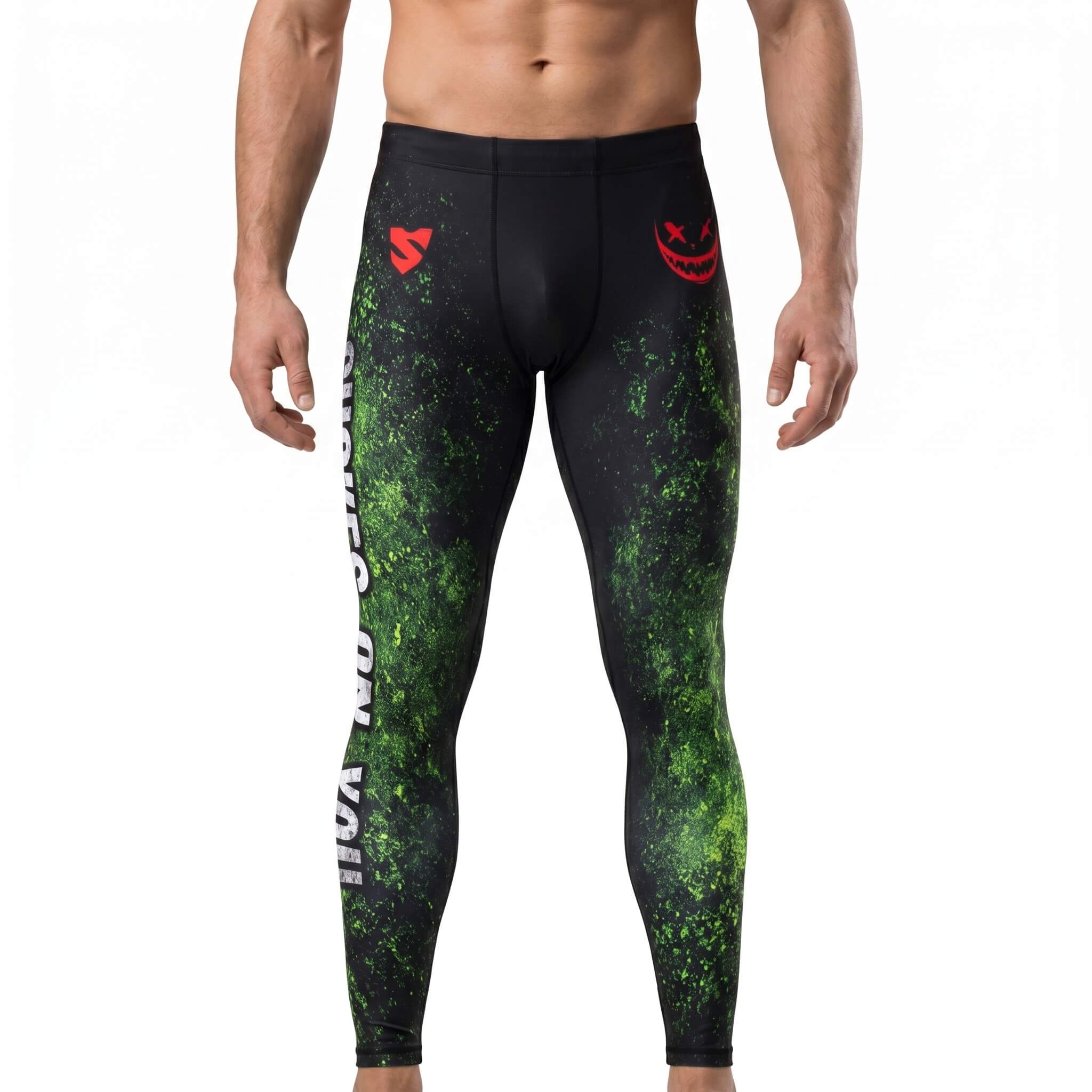 MĘSKIE DŁUGIE LEGGINSY TRENINGOWE THE CHOKER
