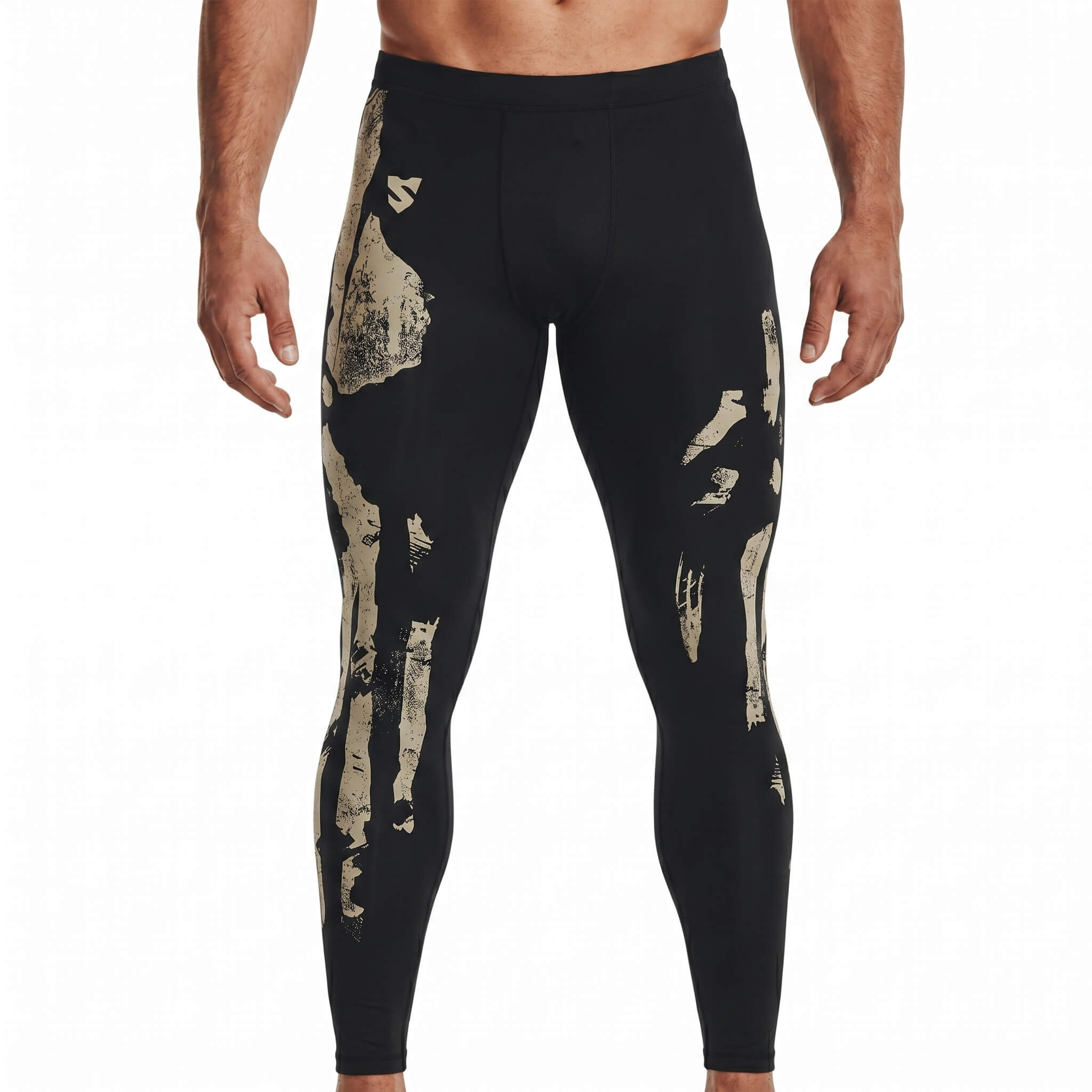 MĘSKIE DŁUGIE LEGGINSY TRENINGOWE PUNISHER