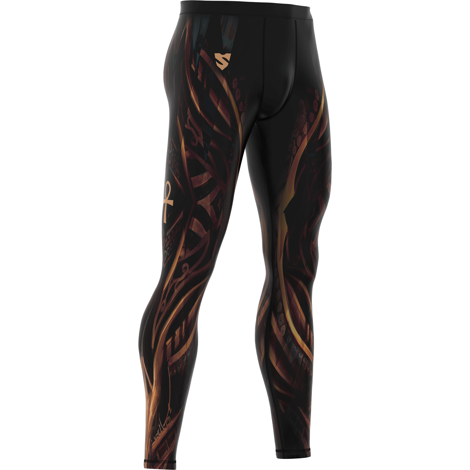 Męskie Legginsy Do MMA HORUS