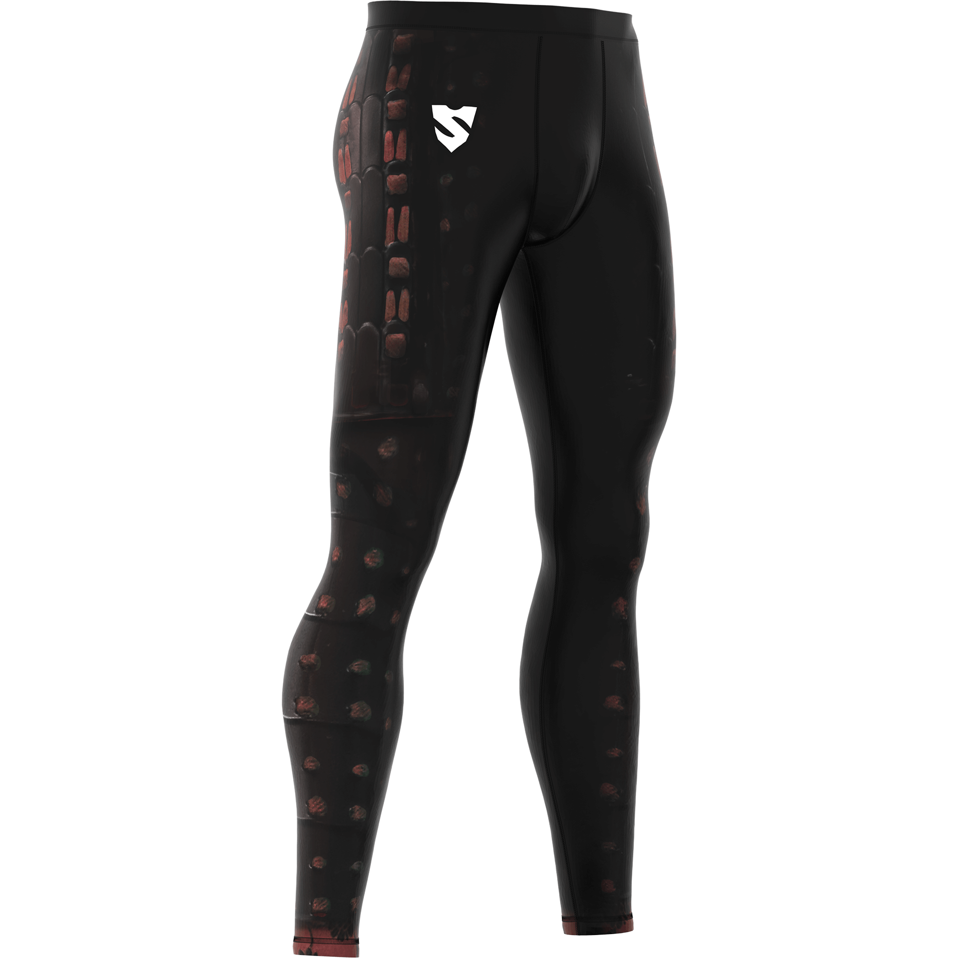Męskie Długie Legginsy Do MMA SAMURAI