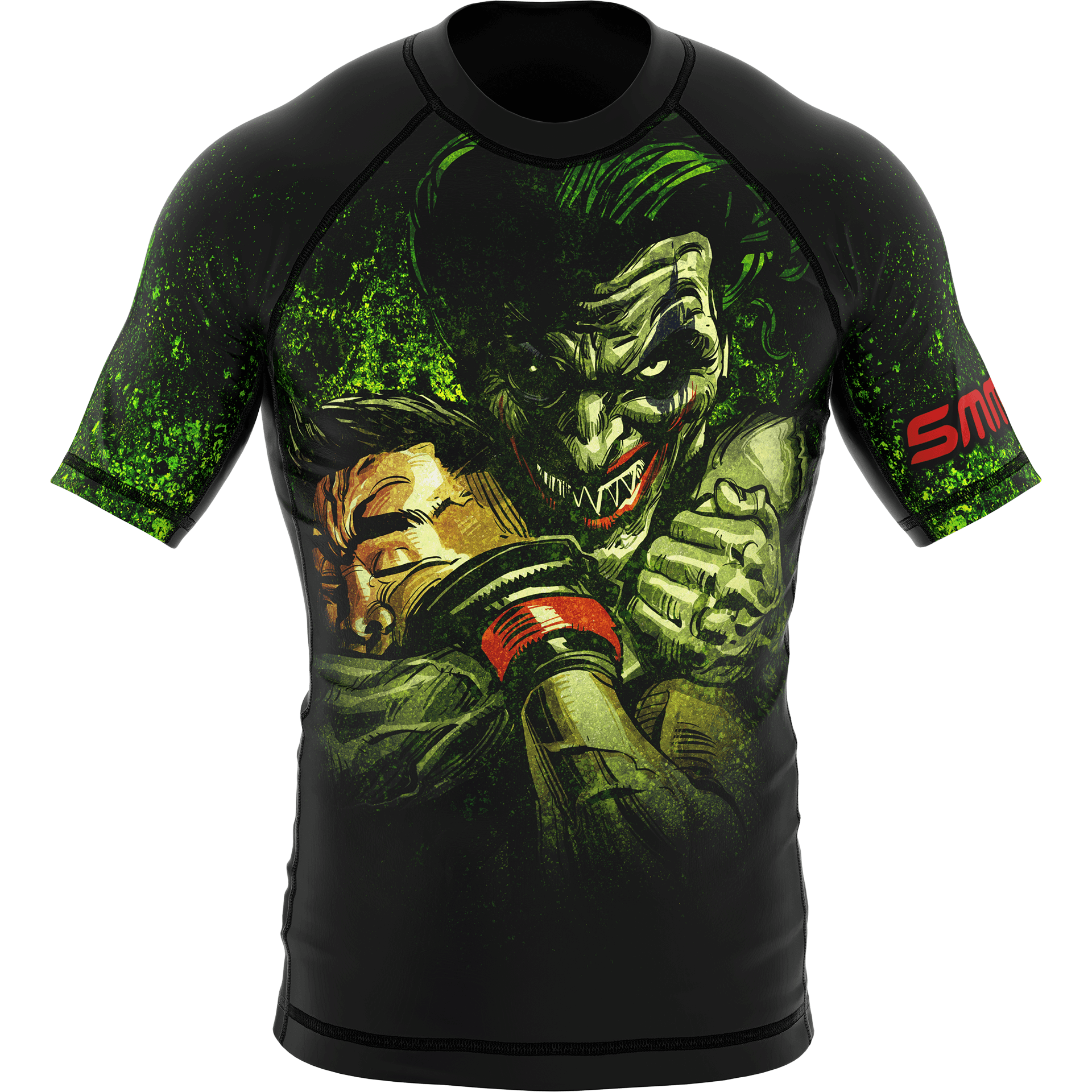 Koszulka Rashguard MMA Z Motywem Hulk THE CHOKER