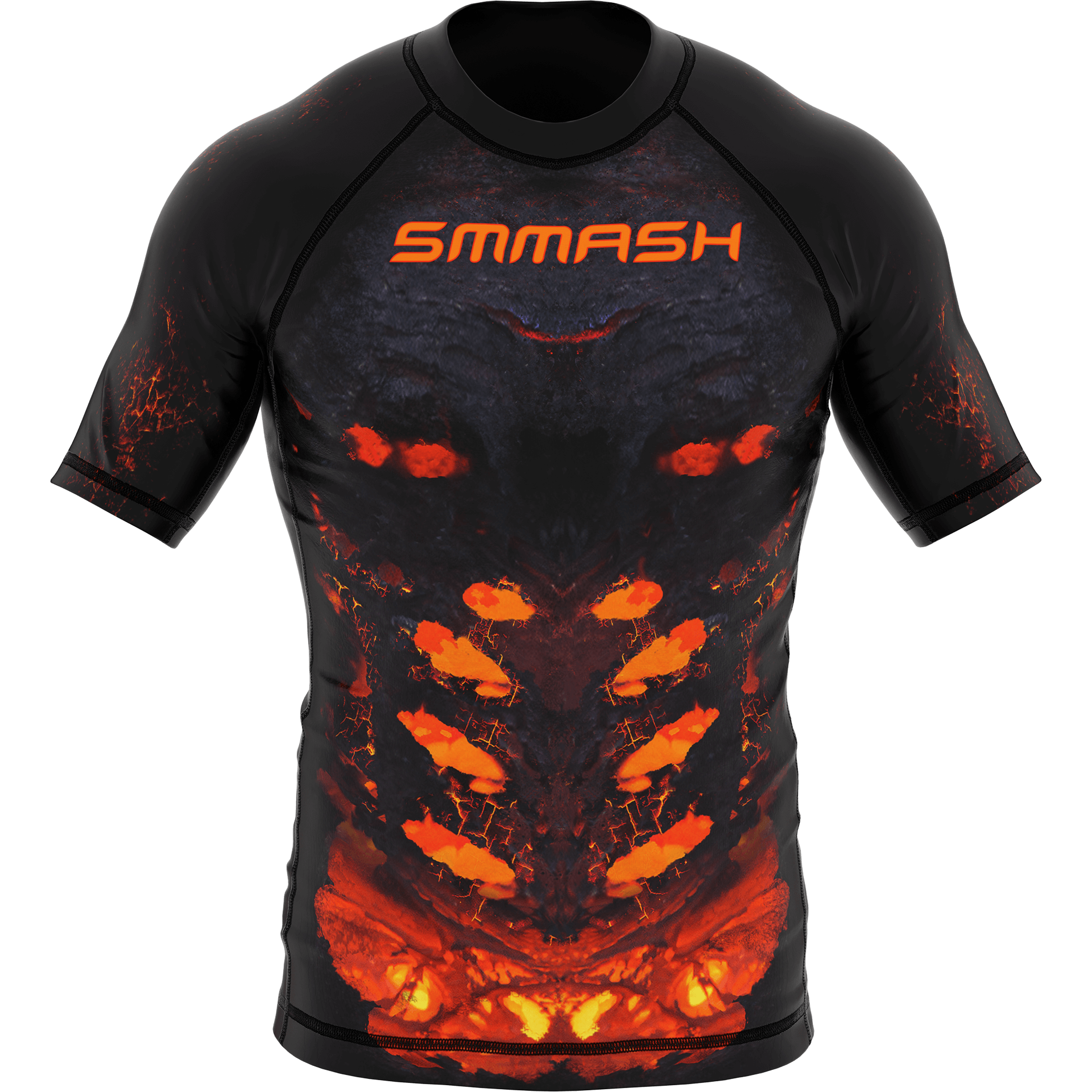Rashguard Kickboxing Z Motywem Ognia DIABLO