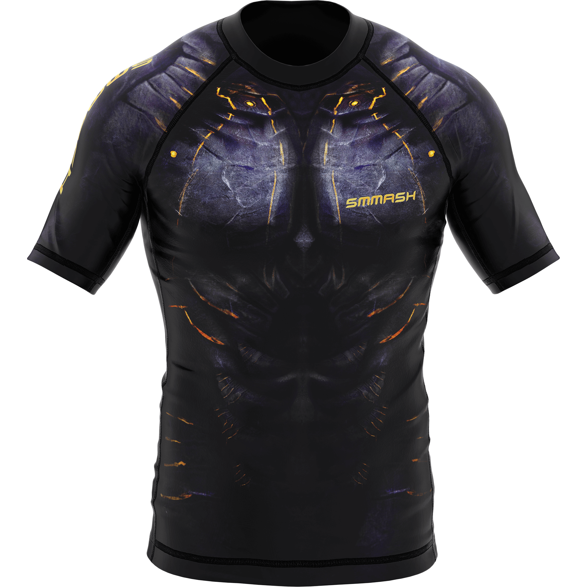 Koszulka Sportowa Rashguard Krótki Rękaw STONE