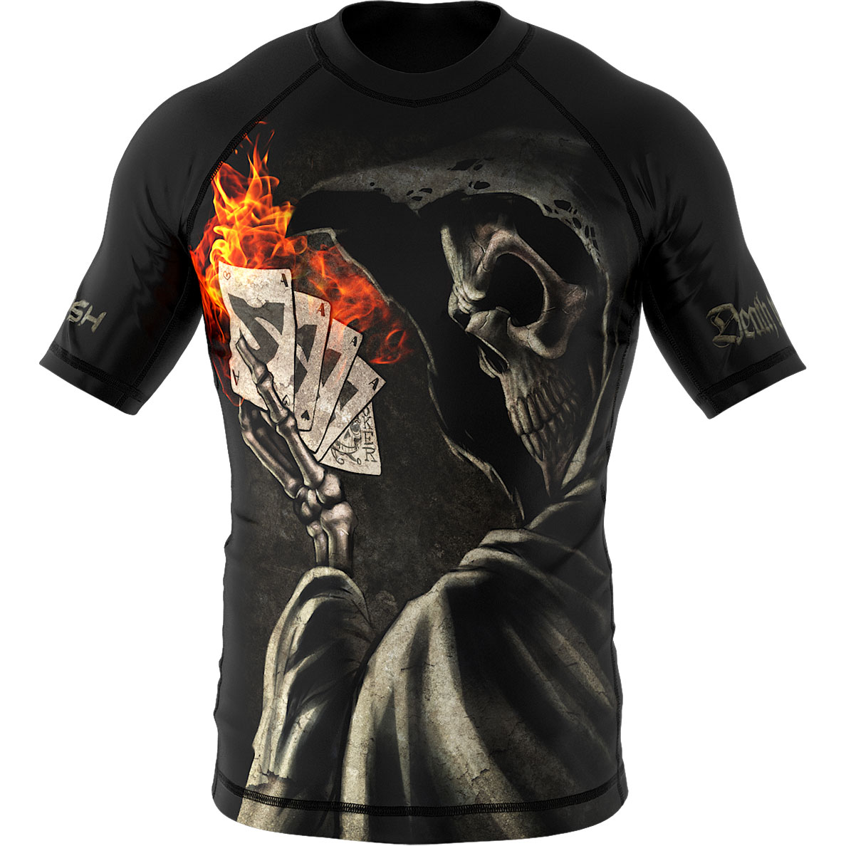 Rashguard Kickboxing Z Krótkim Rękawem JOKER